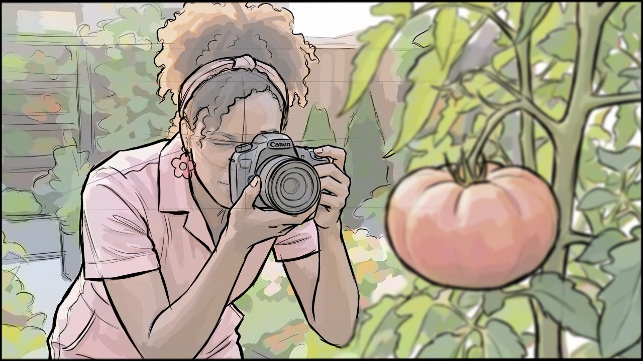 Lifestyle - Tech - storyboard frame 4 by Dakota Warren