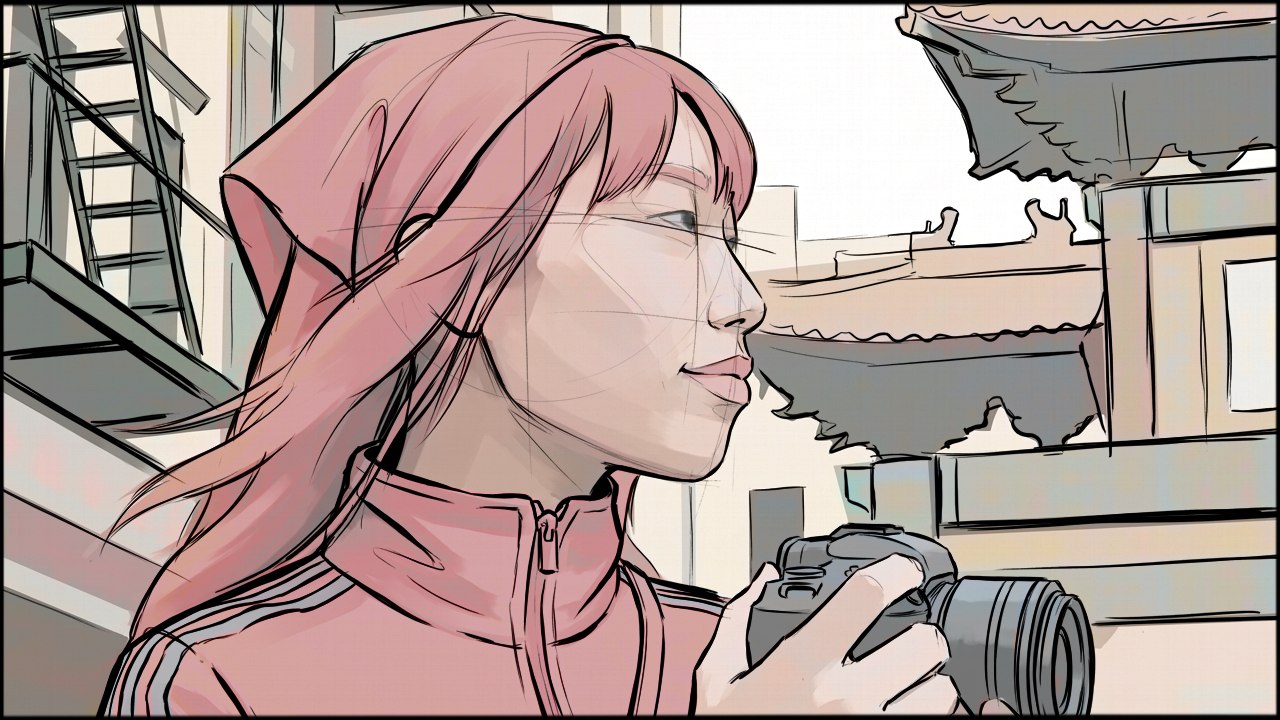 Lifestyle - Tech - storyboard frame 2 by Dakota Warren