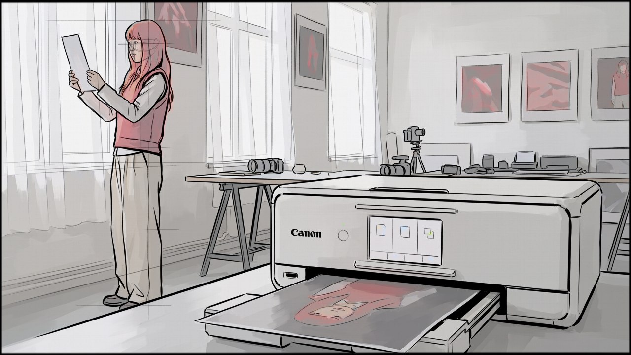 Lifestyle - Tech - storyboard frame 8 by Dakota Warren