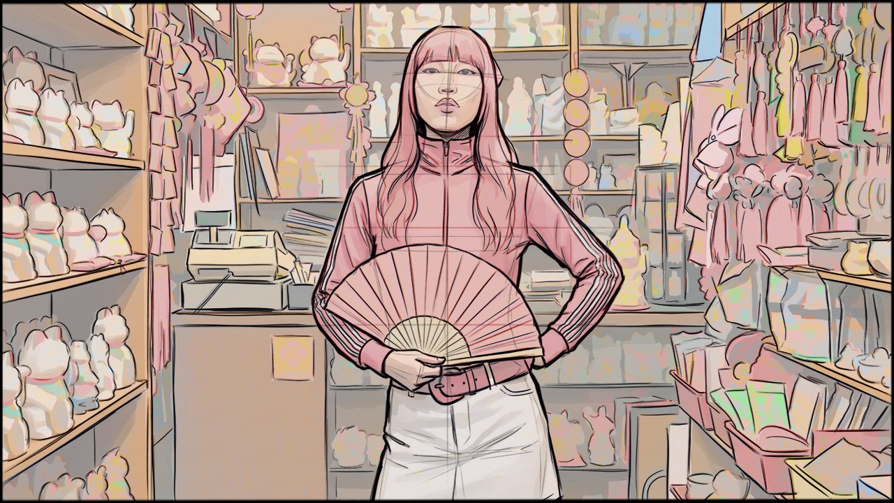 Lifestyle - Tech - storyboard frame 8 by Dakota Warren