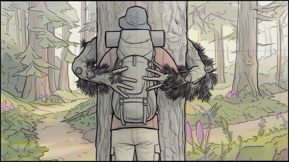 Comedy - Narrative - storyboard frame 8 by Dakota Warren