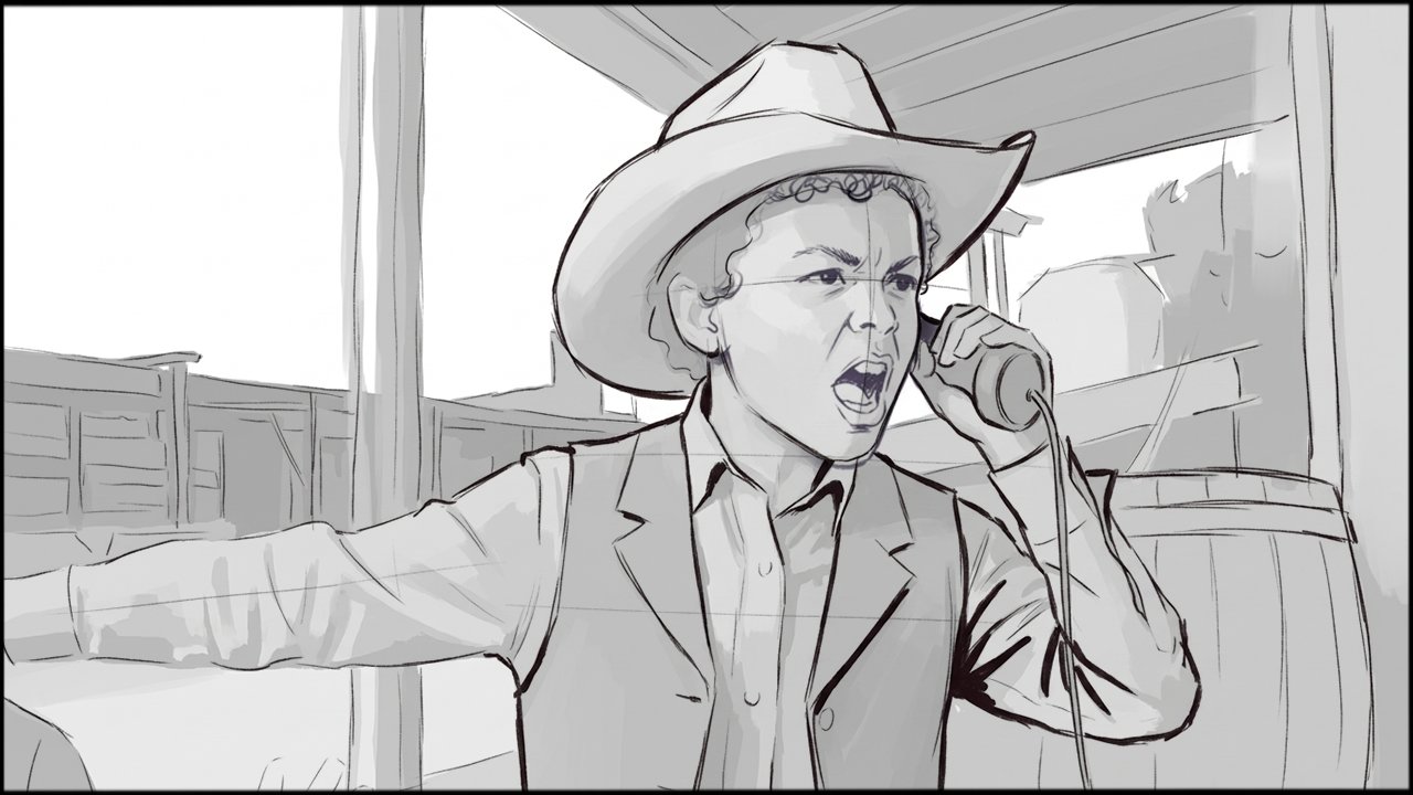 Comedy - Period - storyboard frame 1 by Dakota Warren