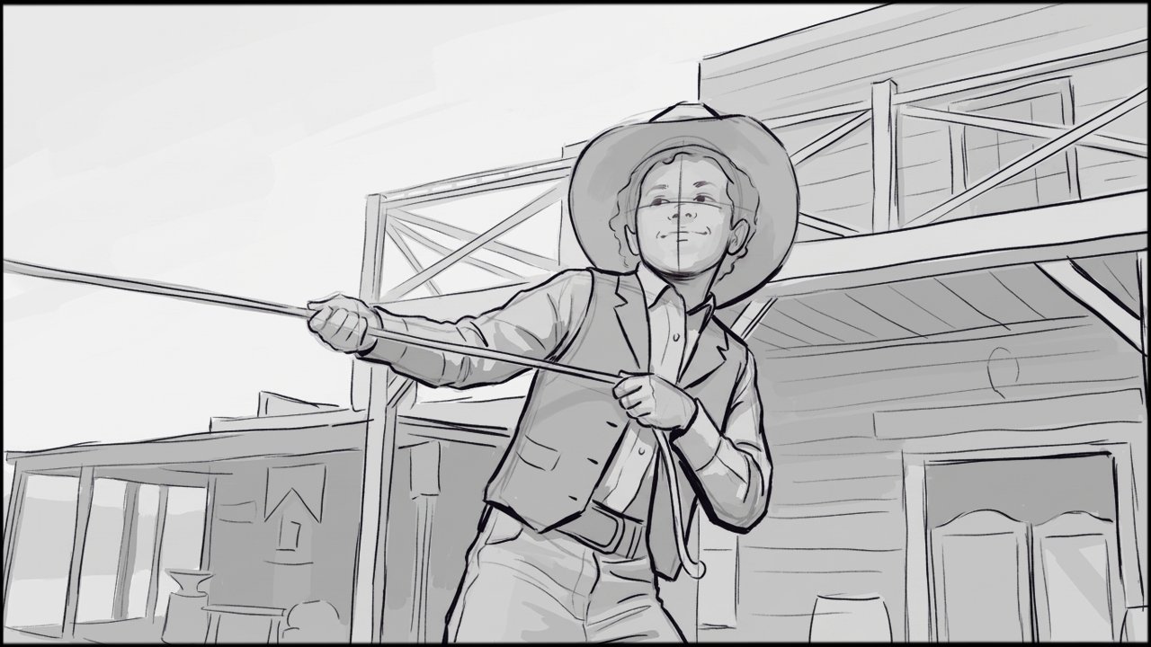 Comedy - Period - storyboard frame 8 by Dakota Warren