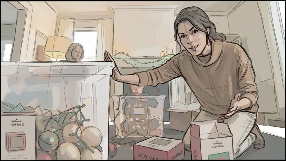 Lifestyle - Holiday - storyboard frame 4 by Dakota Warren