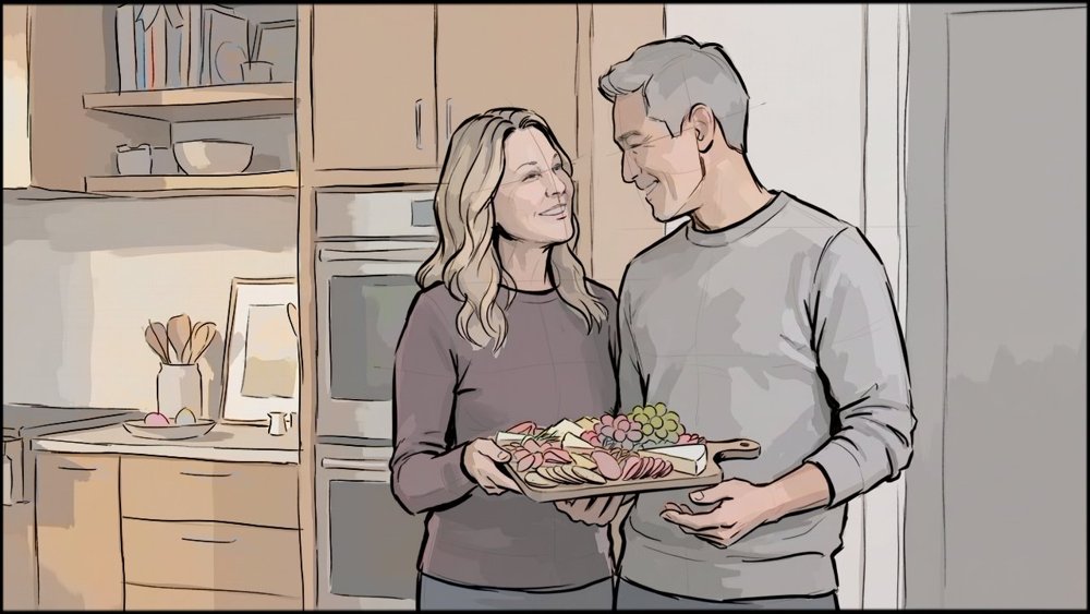 Lifestyle - Holiday - storyboard frame 9 by Dakota Warren